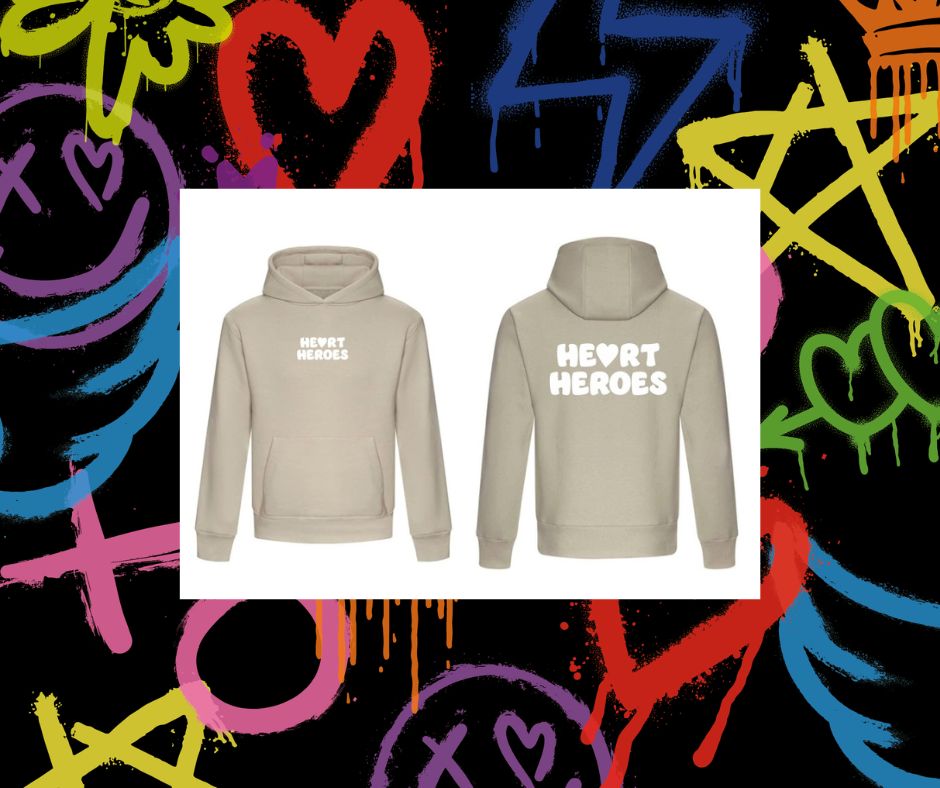 Heart Heroes BUBBLE Hoodie