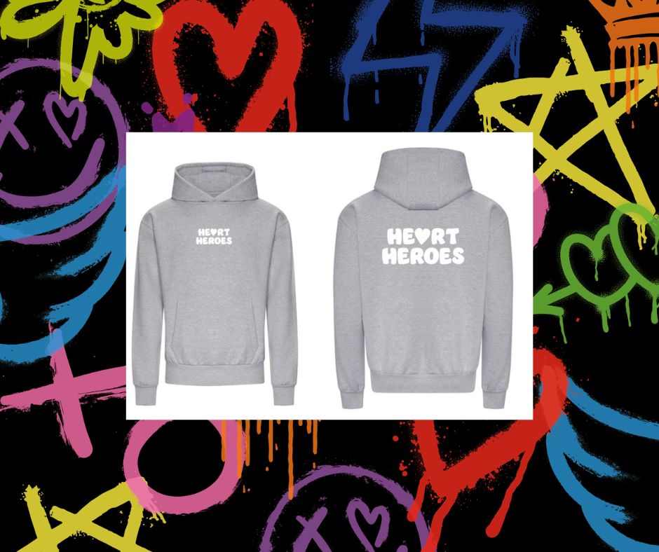 Heart Heroes BUBBLE Hoodie