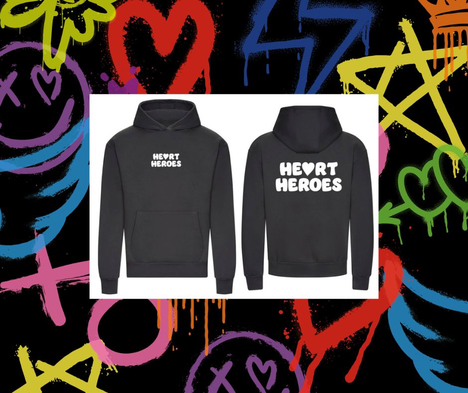 Heart Heroes BUBBLE Hoodie