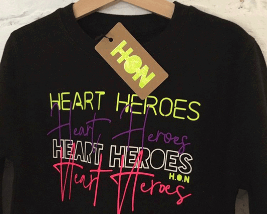 House of Neon – Adult Heart Heroes Sweater