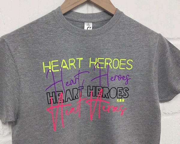 House of Neon – Adult Heart Heroes T-Shirt